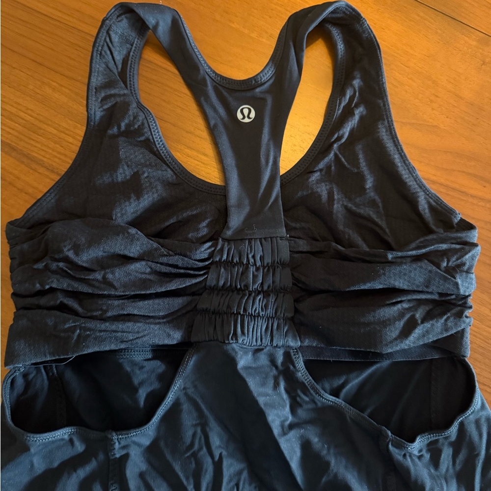 lululemon athletica Women's Black Workout Top